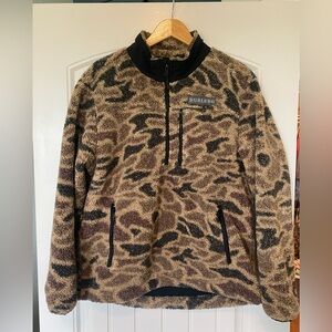 Burlebo Men’s Rocky Mountain 1/4 Zip Pullover Sweatshirt